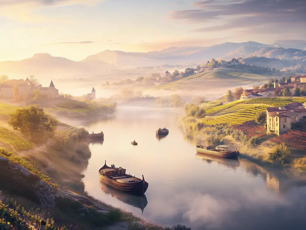 Beaujolais and the Rhône: a river’s role in wine trade history