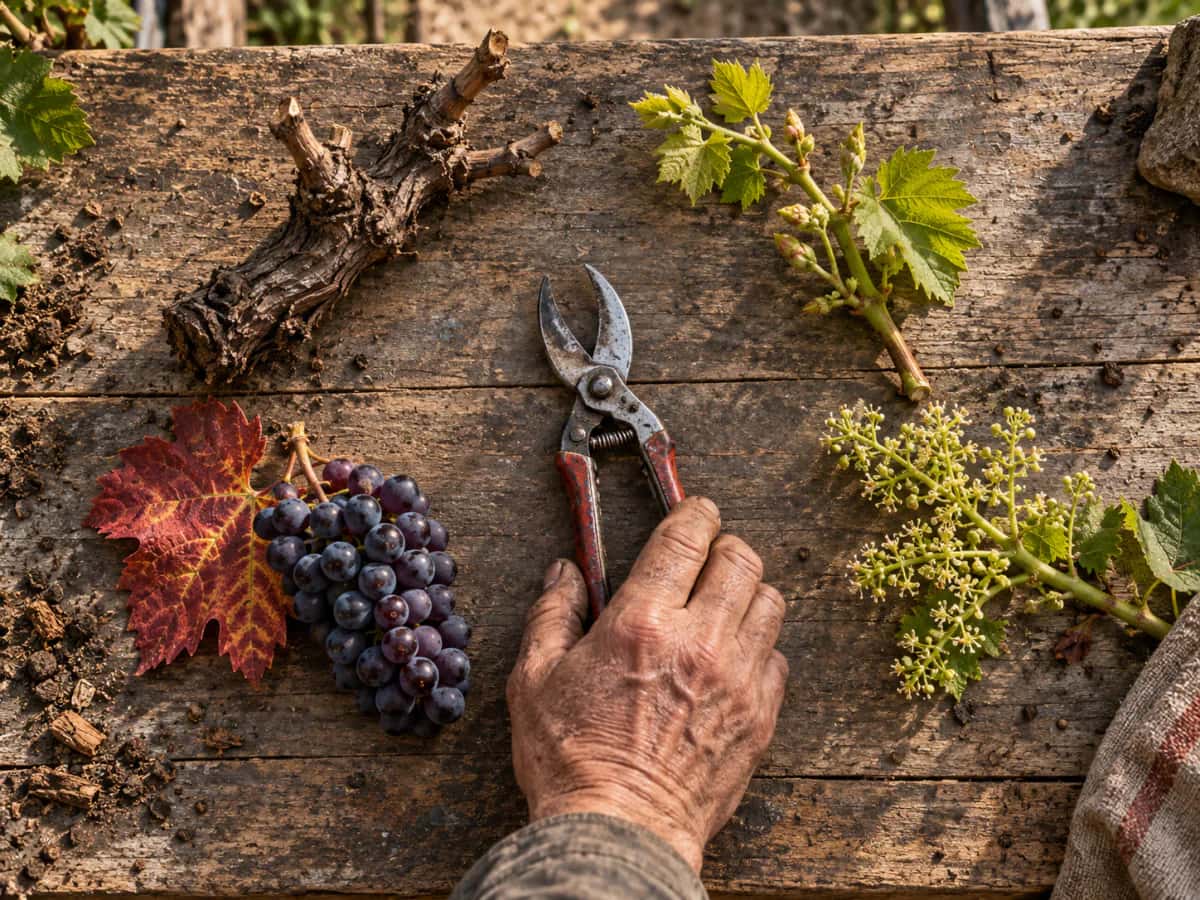 The lifecycle of a Beaujolais vineyard: a year in the vines