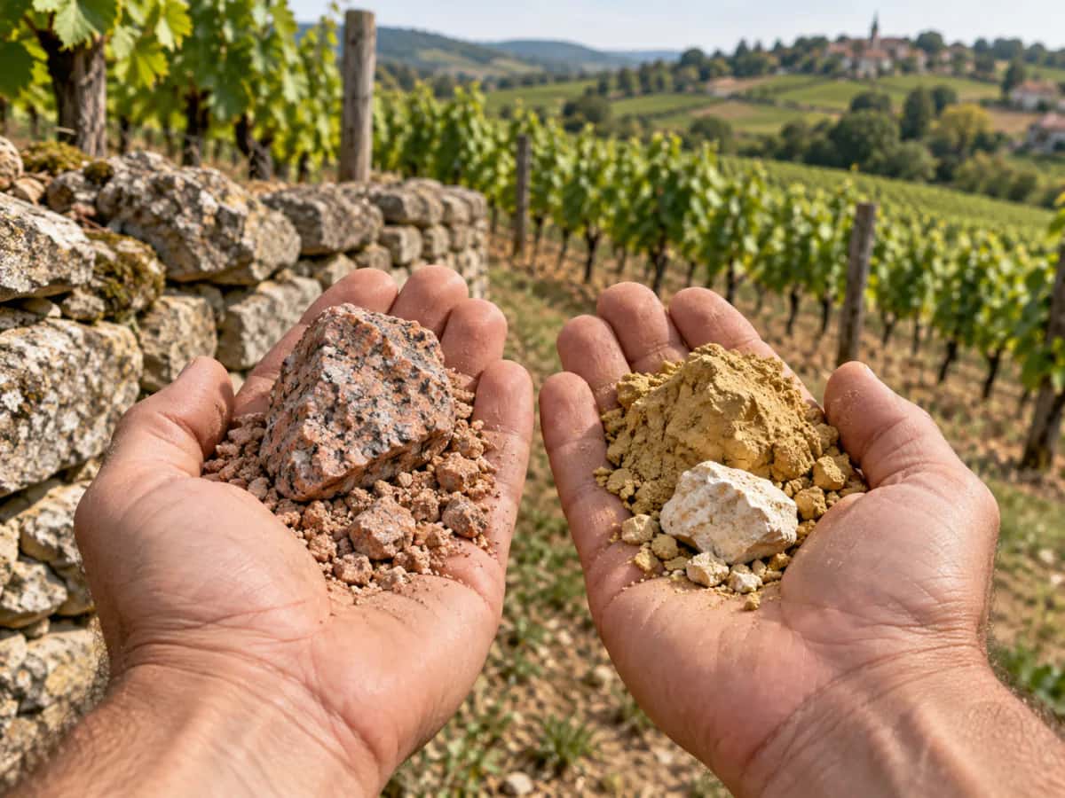 Unraveling the influence of Beaujolais soils