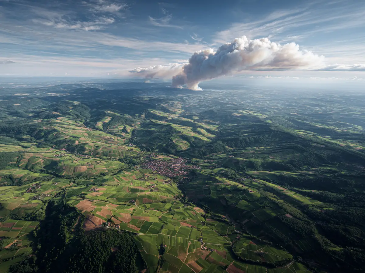 Fires in Beaujolais: a growing threat to vineyards and forests