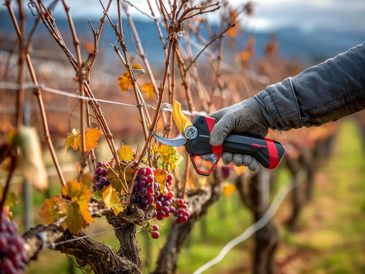 The vineyard’s best upgrade? Switching to electric pruners